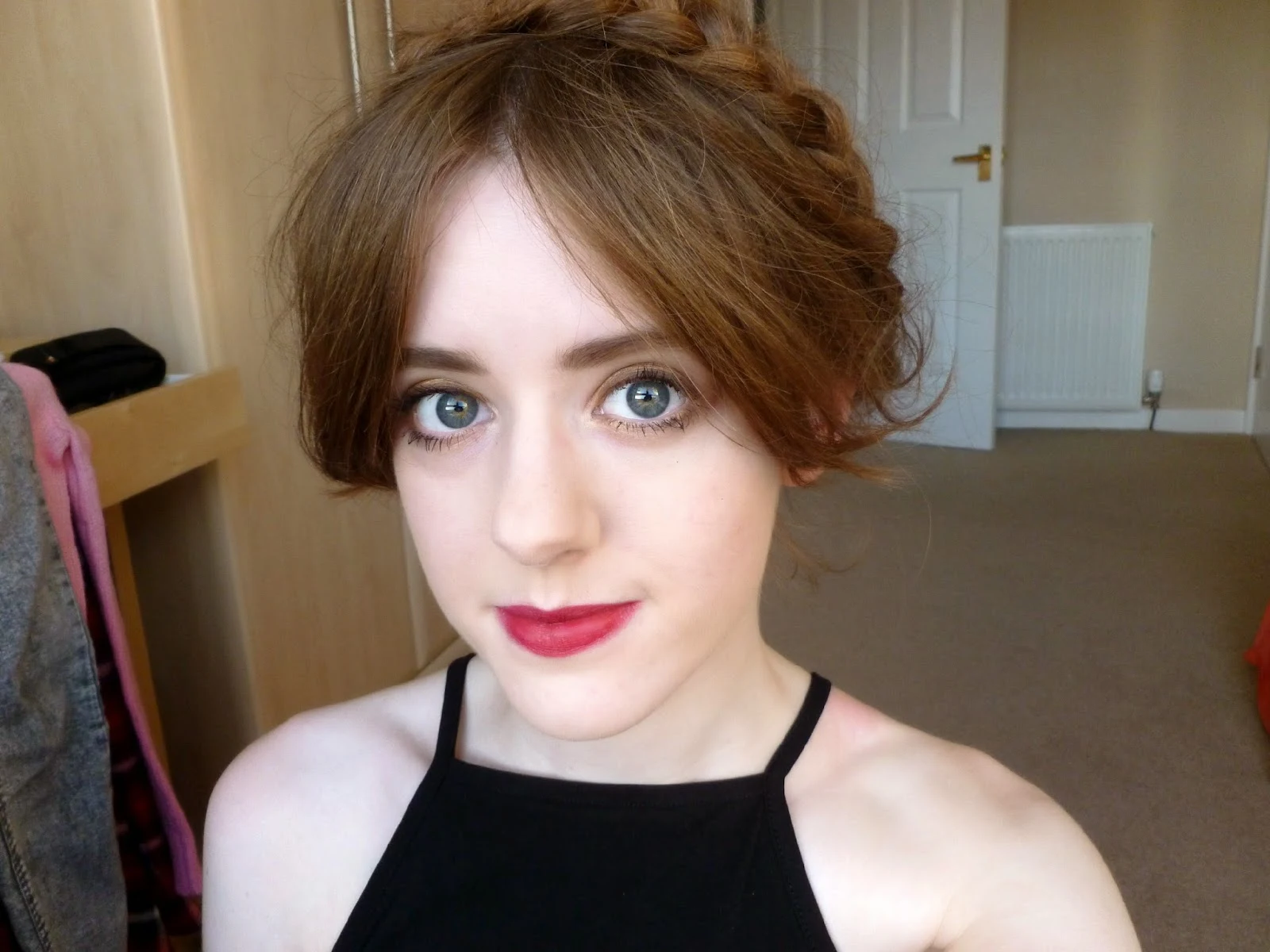 Autumn Fall Makeup Zoella Gold Eyes Berry Lips Re Creation