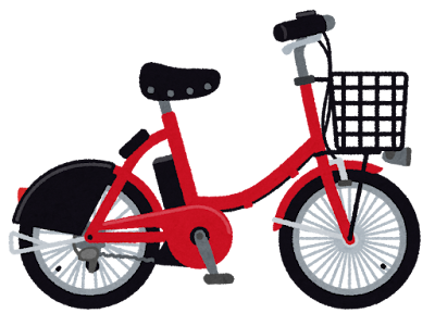 上 自転車 の イラスト 163401