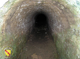 Le bassin de réception de l'aqueduc de Gorze à Jouy-aux-Arches