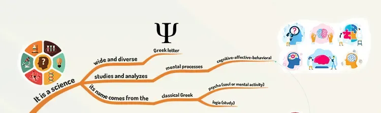 First branch of the psychology mind map: Concept