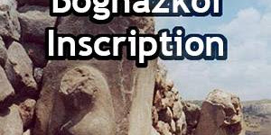 Boghazkoi inscription and Achaemenian empire of Persia
