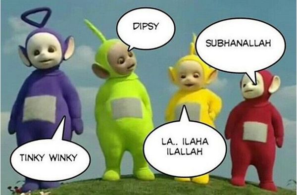 Kumpulan Meme Lucu Teletubbies Yang Salah Sebut Nama