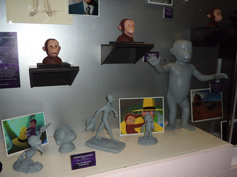 Curious George 2006 animation maquettes
