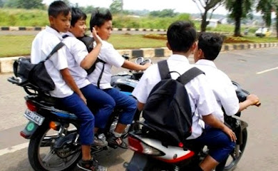 6 alasan anak  remaja tidak boleh mengendarai motor  dan 