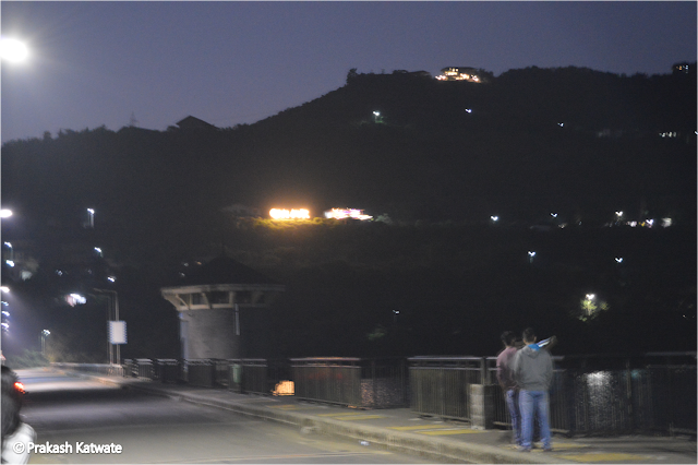 Post sun-set View from Lavasa – Bridge Link Road