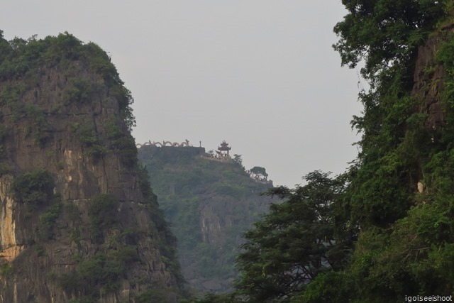 on the trail to Thai Vi Temple, Tam Coc, Ninh Binh