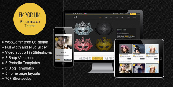 Emporium - Responsive WordPress WooCommerce Theme - WooCommerce eCommerce