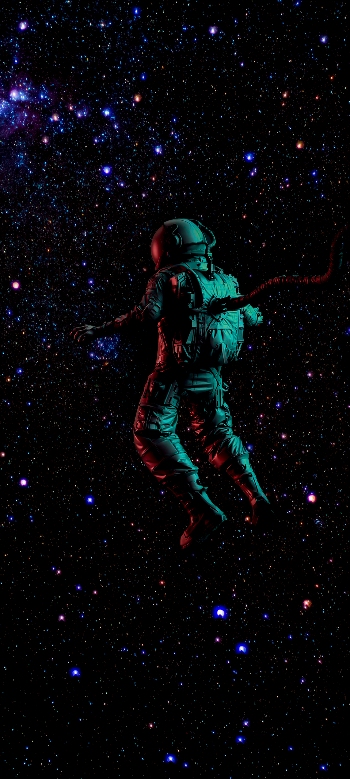 OLED HD ASTRONAUT WALLPAPER FOR PHONE