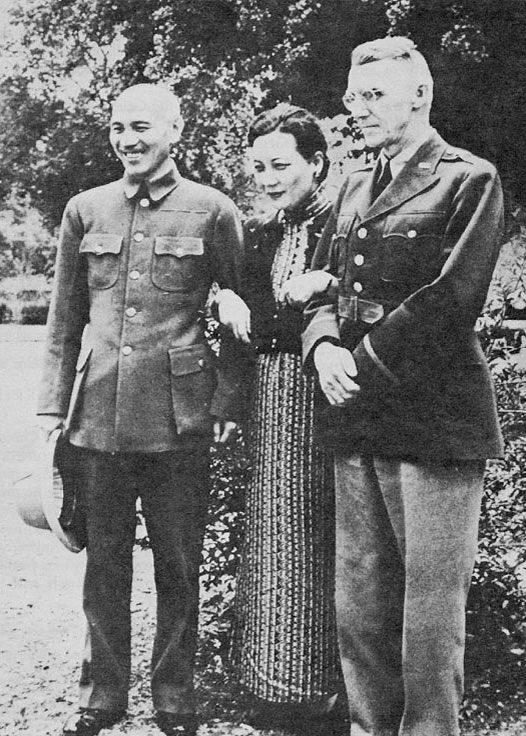 Joseph Stilwell and Chiang Kai-shek