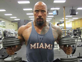 Dwayne Johnson workout