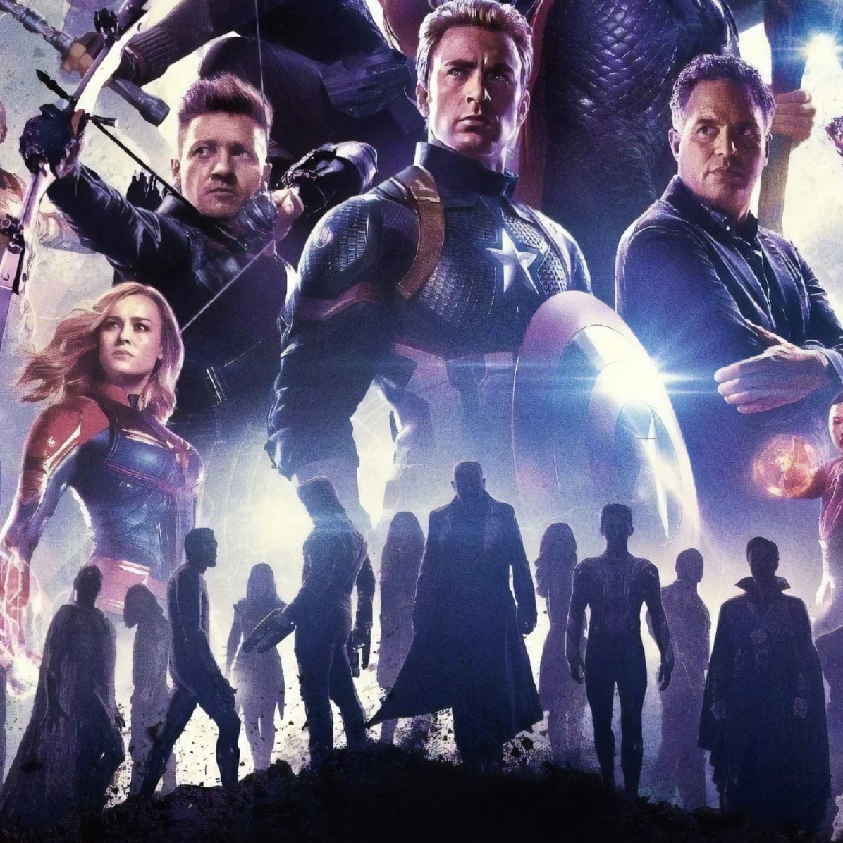 Avengers Endgame Textless Poster マーベルのヒーロー大集合映画のクライマックス アベンジャーズ エンドゲーム の海外版ポスターに 映画のタイトルや出演者の名前の文字を配置する前の素のオリジナル アートの原画ポスター Cia Movie News Extra