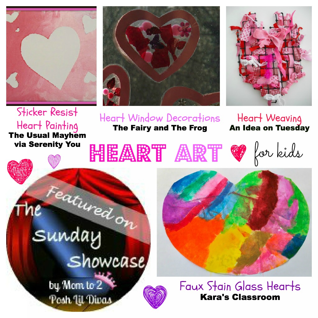 Mom to 2 Posh Lil Divas: Heart Arts and Crafts Ideas for Kids ...