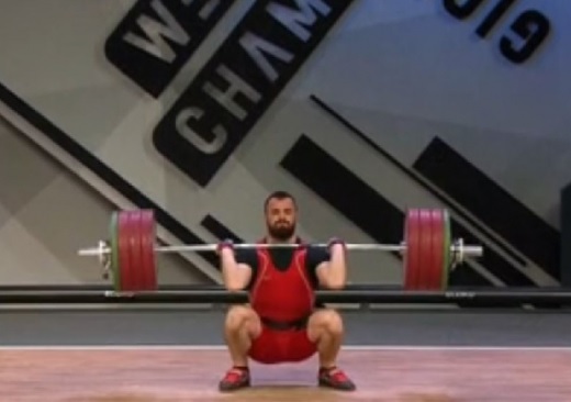 Krenar Shoraj wins the third medal for Albania at the European Weightlifting Championships