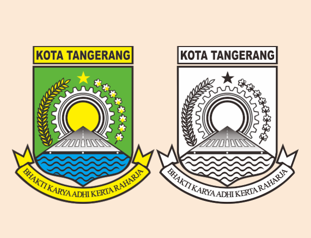 Logo Pemerintah Kota Tangerang  Format CDR Banten Art Design