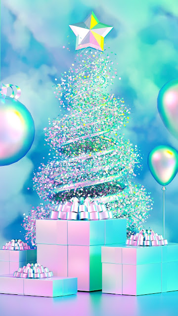 Christmas Tree Decoration 4K Wallpaper 