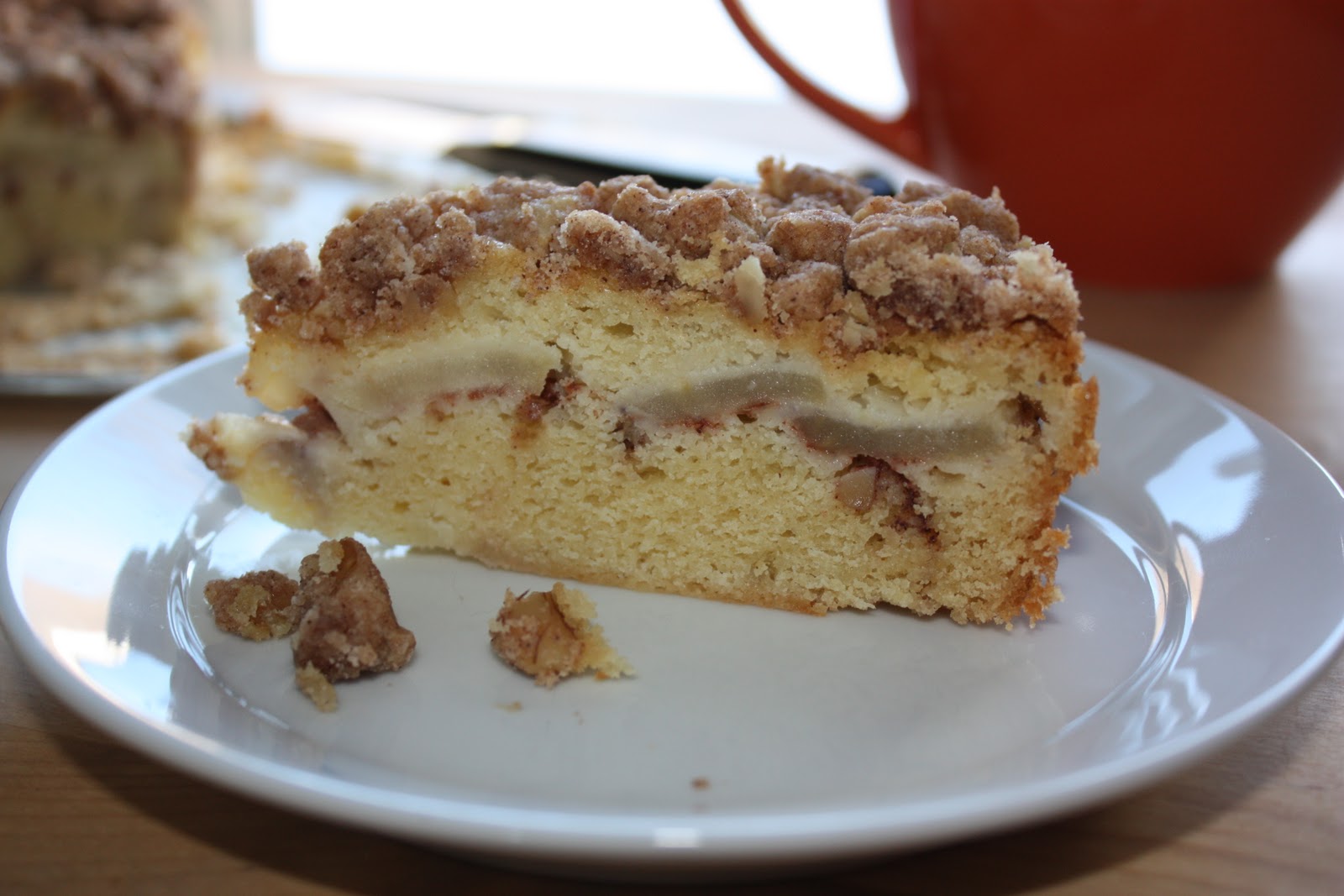 Rose's Apple Sour Cream Crumb Cake