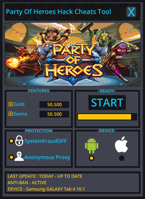 Party Of Heroes Hack