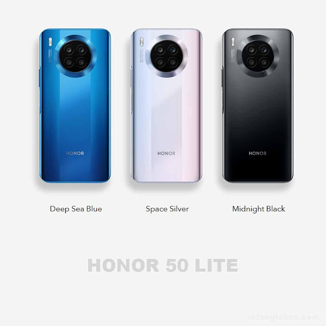 Warna Honor 50 Lite