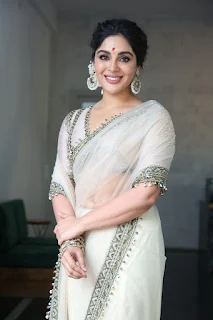 Samyuktha Menon at Hasya Movies Production Pooja Ceremony