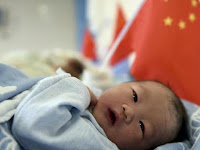 China's population growth closer to zero.