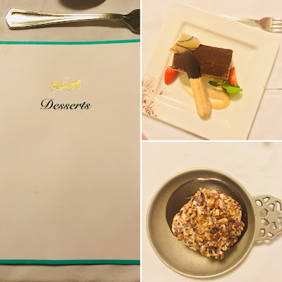Dessert at The Grand Hotel, Mackinac Island, Michigan 