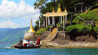 Monastery island at Kawthaung