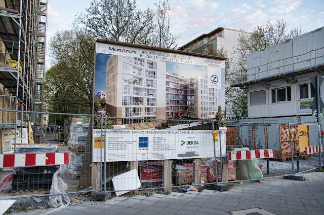 Baustelle PAX IN THE CITY, Wohnhaus, Bernauer Straße 67, 13355 Berlin, 16.04.2014