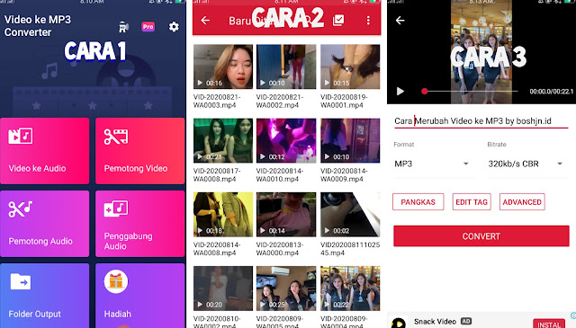 Cara Merubah Format Video MP4 Menjadi MP3 di Android dengan Cepat