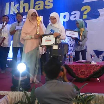 juara 2 Lomba Menulis Cerita Pendek Anak yang diselenggarakan oleh YDSF Malang