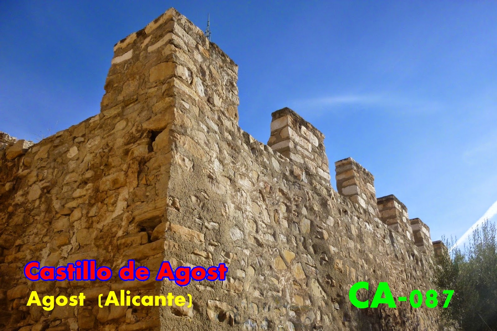 Resultado de imagen de Castillo de Agost