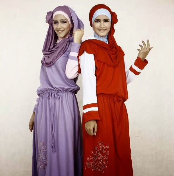 40 Gambar Desain Baju  Muslim Remaja Tren 2019