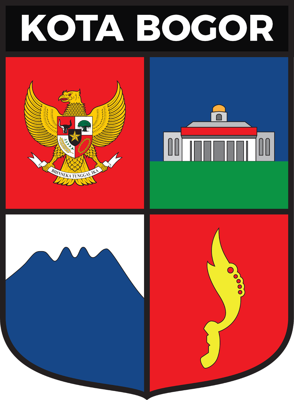  Lambang Kota Bogor  Jawa Barat 237 Design