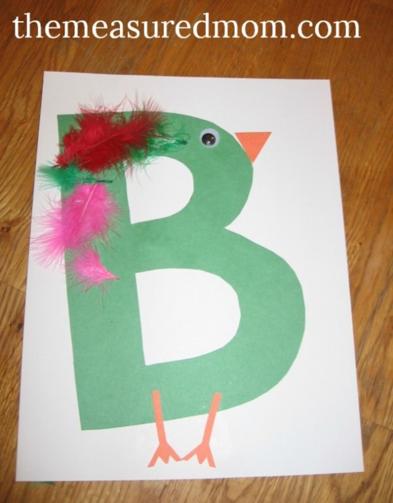 B is for bird craft