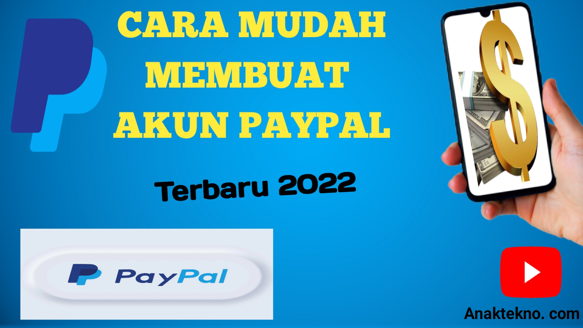 Cara Daftar Paypal Tanpa KTP & Nomor Hp Terbaru 2022