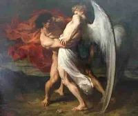 Jacó Luta com Anjo e Prevalece — Gênesis 32:13-32