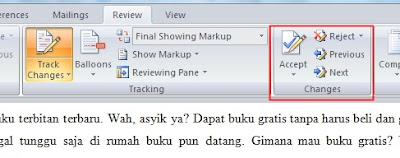 Track Changes Cara Mudah Menjadi Editor Bagi Tulisan Sendiri