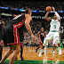 BOSTON Vence a MIAMI 93-91 En Tiempo Extra y Empata Serie 2-2