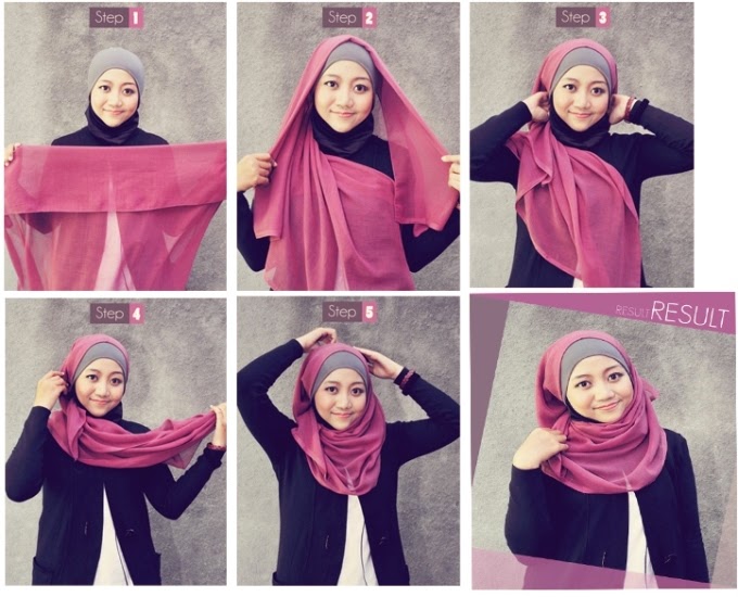 Foto Gaya Cara Memakai Hijab Terbaru 2015  Foto Gambar Terbaru 2016