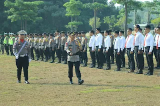Kepolisian Resor Tulang Bawang Barat resmi memulai Operasi Zebra Krakatau 2023. Upacara apel gelar pasukan dipimpin langsung oleh Kapolres Tulang Bawang Barat, AKBP Ndaru Istimawan, S.I.K.