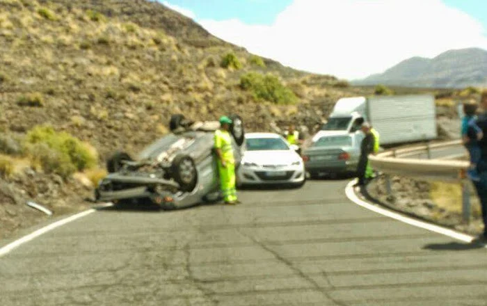 fotos accidente trafico la aldea el risco