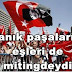 Sanık paşaların eşleri de mitingdeydi