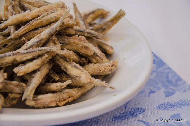 Procida - anchois frits