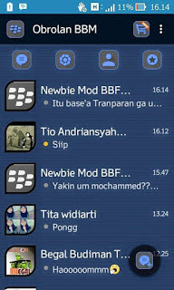  selain tampilannya yang kerena juga dilengkapi fitur yang lengkap BBM Dark Blue Edisi Happy New Year