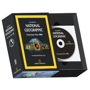DVD ROM koleksi lengkap Majalah National Geographic
