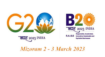 Mizoram to host G20's Business 20 conference with focus on multilateral partnerships and investment opportunities