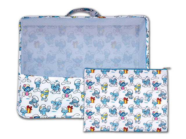 Nickelodeon x The Smurfs travel cubes