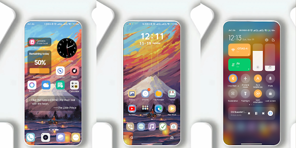Immerse in Elegance: The Sea Yunshan Theme - A Harmonious Blend of Aesthetics and Functionality for MIUI