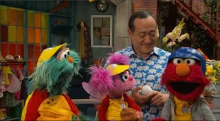 Sesame Street Episode 5012, Elmo's Good Luck Charm, Season 50. a