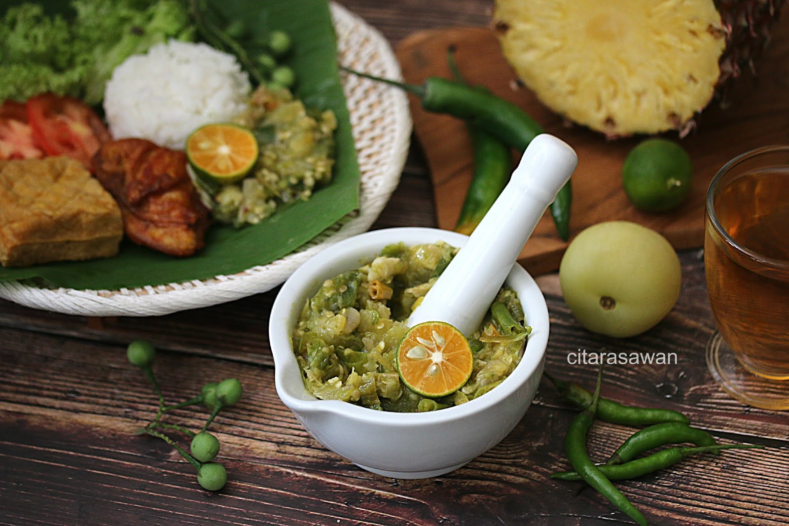 Sambal Hijau Padang ~ Resepi Terbaik