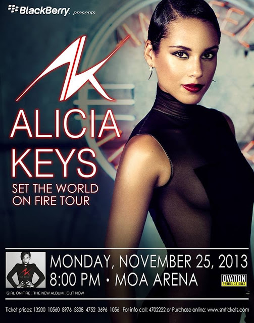 Alicia Keys Live in Manila 2013: Set The World on Fire World Tour